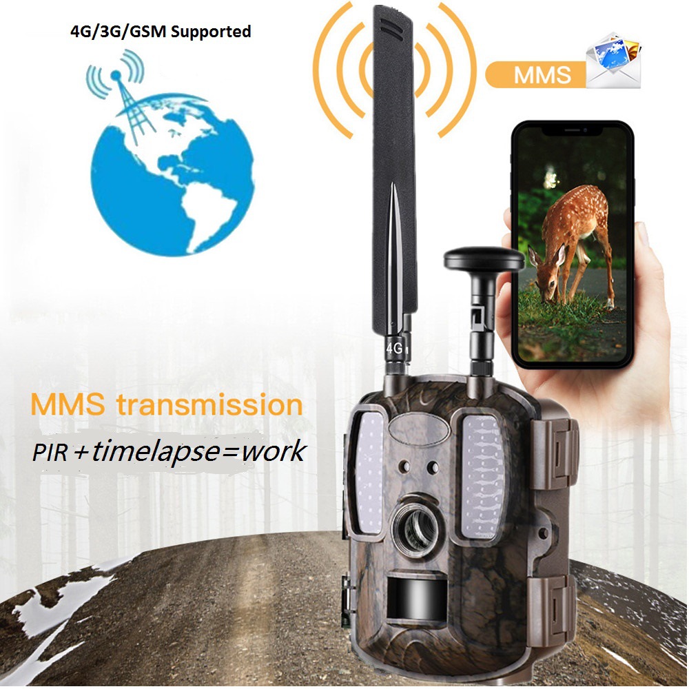 NEWCOM纽卡姆LTI700 12MP 4G网络高清野外红外狩猎相机带APP GPS定位 照片视频彩信-3